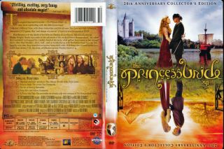 The Princess Bride 1987 DVD Cary Elwes Mandy Patinkin Robin Wright