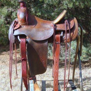  Handmade Jimmy Payne Ranch Saddle