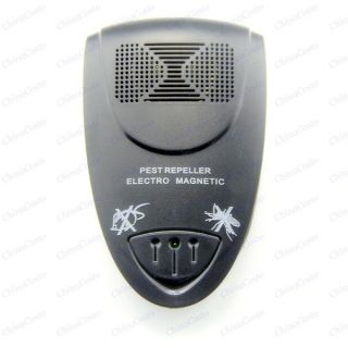  Electronic Mosquito Bug Mouse Pest Rodents Repeller Repellent black