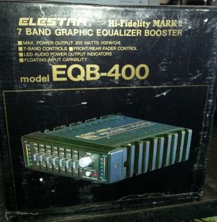 ELESTAR EQB 400 7 BAND GRAPHIC EQUALIZER BOOSTER
