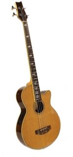 Acoustic Electric 4 String Bass Guitar Deluxe Brand New Free Delivery