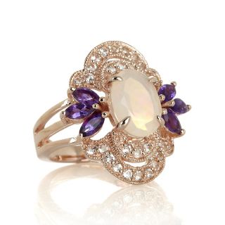 Jewelry Rings Gemstone Rarities 2.87ct Ethiopian Opal and