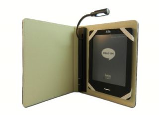 Kobo Touch Borders Chapters eReader Case with Built in LED Light RARE