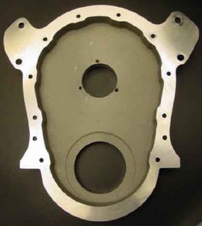 New Enderle B B Chevy Aluminum Timing Cover for Mechanical Fuel
