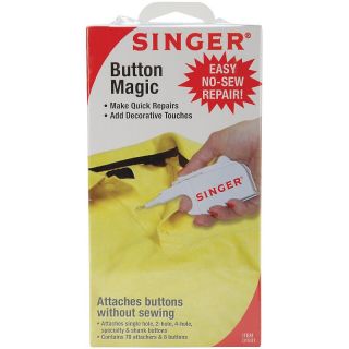 Crafts & Sewing Sewing Singer Button Magic No Sew Repair
