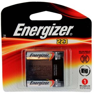 Energizer CR P2 DA223A 223 6V Photo Lithium Battery EL223AP