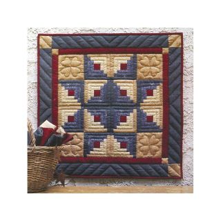 Crafts & Sewing Quilting Quilting Kits Log Cabin Star Wallhanging