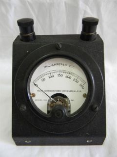 Weston Electrical Instrument Corp 0 to 100 DC Milliamperes Model No