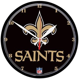  Football Fan New Orleans NFL Team 12 3/4 Round Clock   Saints