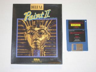  software for Apple II 1987 PAINT II DELUXE by Electronic Arts Original