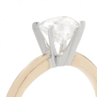 1ct Absolute™ 14K Heart Cut Solitaire Ring