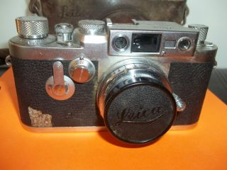 Vintage Leica D B P 35 mm Ernst Leitz Wetzlar GmbH Summar F 5cm Camera