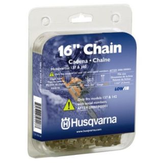 NEW Husqvarna 531300437 16 Inch H30 66 (95VP) Pixel Saw Chain .325 by