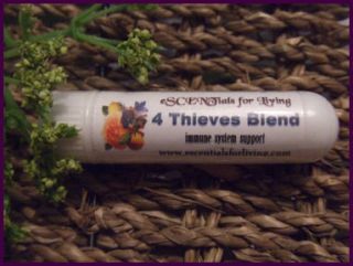 pak) 4 Thieves Essential Oil Blend ~ Aromatherapy Inhaler ~ Immune