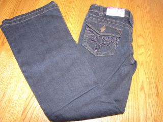 Epic Threads Girls Jeans 8 Low Flare 4267RIN474