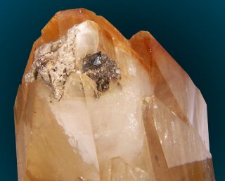 Golden Calcite Doubleterminated Crystal Elmwood TN