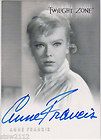 Twilight Zone Premiere S1 A14 Anne Francis Autograph