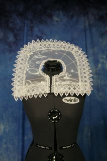 Custom Renaissance Elizabethan Wired Rebato Lace Collar for Gown Dress