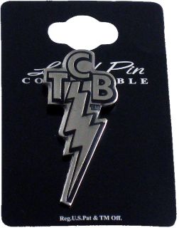  Elvis Presley TCB Logo Lapel Pin