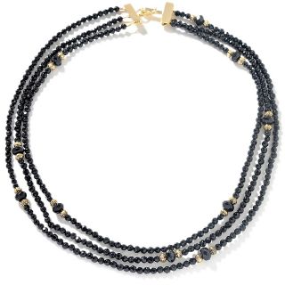  boutique 3 row gemstone beaded 19 1 2 necklace rating 3 $ 27 93 s h