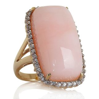 Rarities Fine Jewelry with Carol Brodie Pink Opal and White Sapphire
