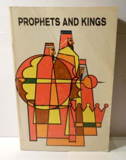 Vintage Ellen G White Book 1943 Prophets Kings Pacific Press Pub SC VG