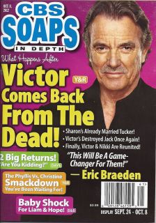 Eric Braeden Ronn Moss Young and The Restless October 8 2012 CBS Soaps