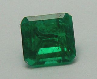 57cts Top Quality Loose Natural Colombian Emerald Emerald Cut