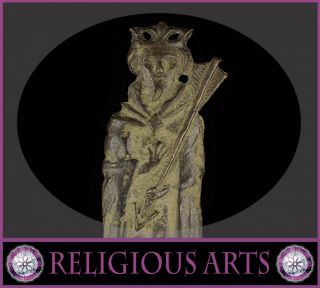 Top Item Antique Medieval Saint Edmund Pilgrim Badge