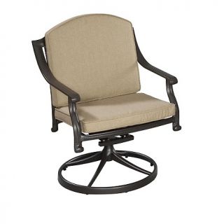 Home Outdoor Furniture Chairs Covington Cushion Swivel Chair