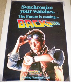 Back to The Future II Movie Poster 1 Sided Original Rolled 27x40