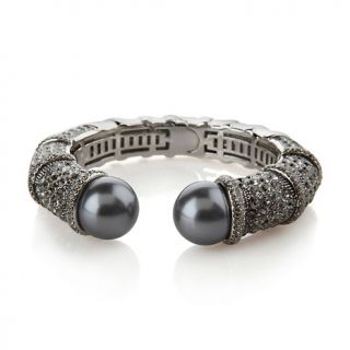 Sealed with a Pearl Crystal and Simulated Pearl Kissable Cuff