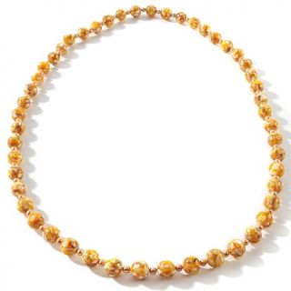  Bead and Cultured Freshwater Pearl 44 Necklace