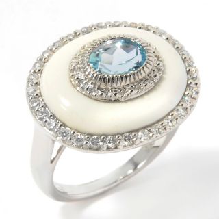  zircon sterling silver oval ring note customer pick rating 14 $ 41 97