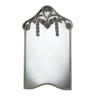 House Beautiful Marketplace Parksley Antique White Mirror   39