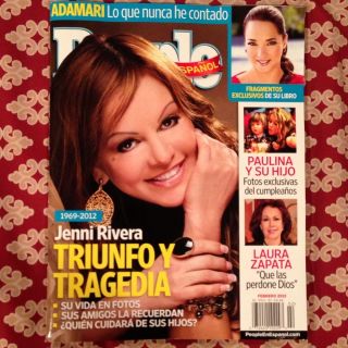 Jenni Rivera People En Espanol Cover February 2013 Issue