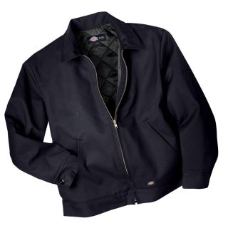 Dickies Mens Lined Eisenhower Jacket Black BK Outerwear Style TJ15
