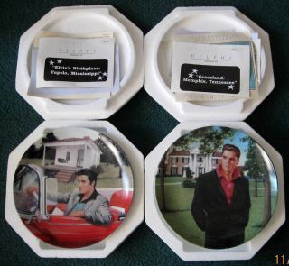 Elvis Presley Collectors Plates