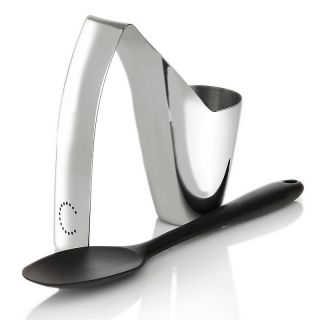 Curtis Stone Keep It Clean Stainless Steel Spoon Rest