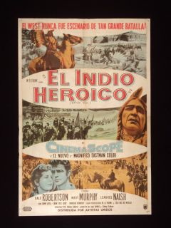  El Indio Heroico), starring Dale Robertson, Mary