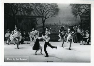 Vintage 1978 Ballet Interim Le Restaurant Stage Dance Photo by Ron