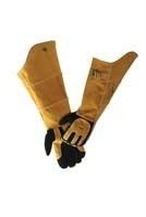 Caiman 1878 21 Elbow Length Deerskin Welding Glove