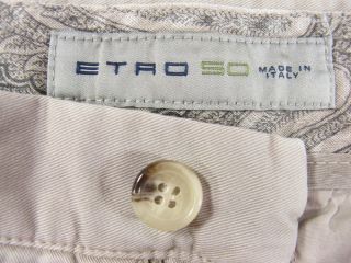 ETRO Jeans Pants Make OFFER Sz 48 275 5$ Gray 16875 Man New