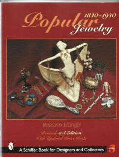  Jewelry 1840 1940 Price Guide Roseann Ettinger 0891453334