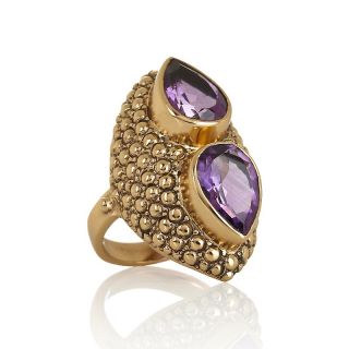  butler 5ct amethyst pear shaped duo bronze ring rating 1 $ 54 90 or 2