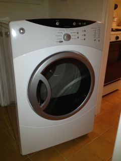 GE Profile Electric Dryer Model DCVH515EF0WW Color White