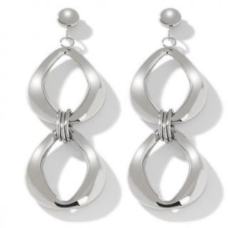  steel double oval drop earrings note customer pick rating 57