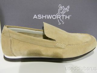 Ashworth Golf Encinitas Casual Shoes Sand White Chocolate Size 9 Brand