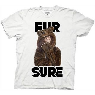 Workaholics Fur Sure Blake Sunglasses Bear Coat T Shirt