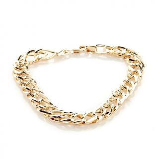 Technibond® Marquee Flat Curb Link Bracelet